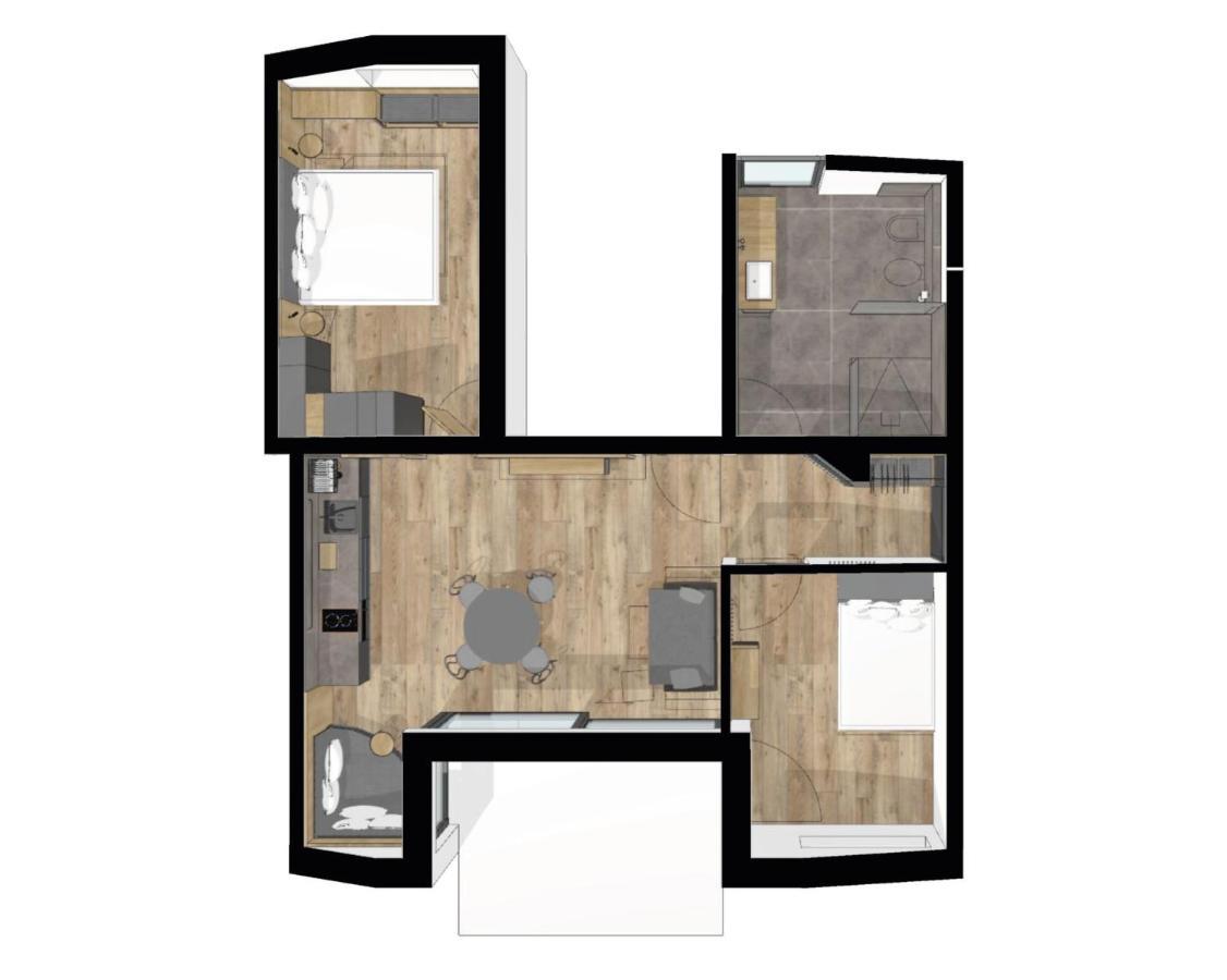 Apartamento Hofer Hof Spieler Lagundo Exterior foto